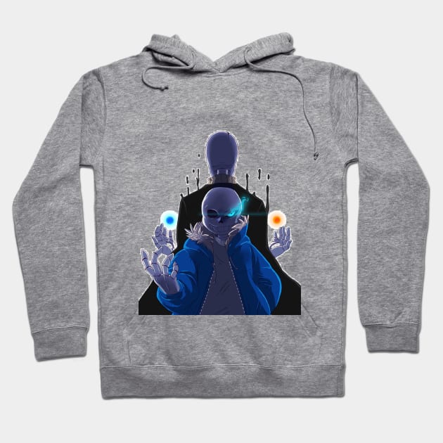 Sans & Gaster Undertale Hoodie by EllyStar24